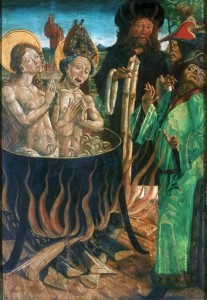 Cyprian and Justina Martyred